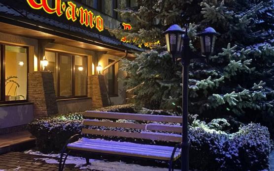 Complex Hotel Restaurant Sauna Irpin. Chateau Paradise, hotel and restaurant complex in Irpen